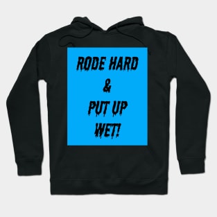 Rode Hard and Put up Wet Hoodie